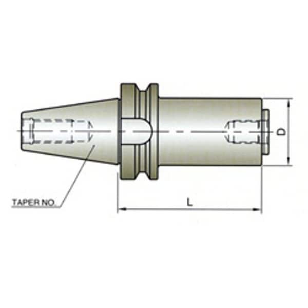 Yg-1 Tool Bt40 1" Semi Flush-Mill Holder QH014 - main